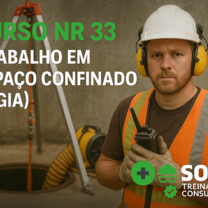 Curso NR33 - TRABALHO EM ESPAÇO CONFINADO (VIGIA)